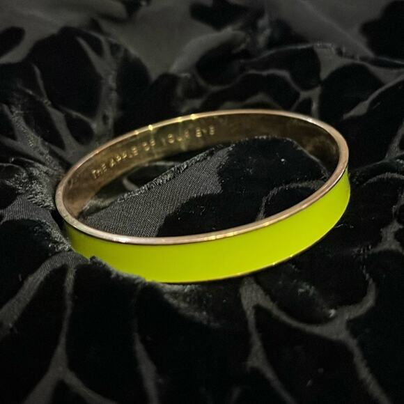 Kate Spade Apple Green Bangle Bracelet - Picture 1 of 4